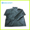 Veste de pluie imperméable des hommes de polyester de PVC Rpe-104